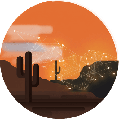 Project Blue Dashboard orb illustration