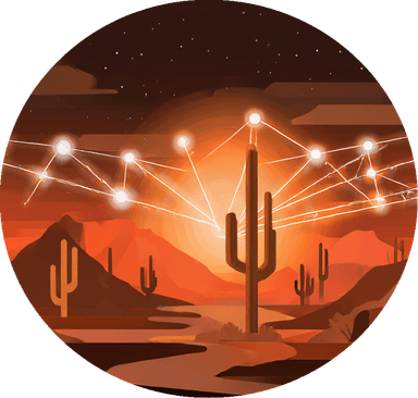 Virtual Case Manager (VCM) orb illustration