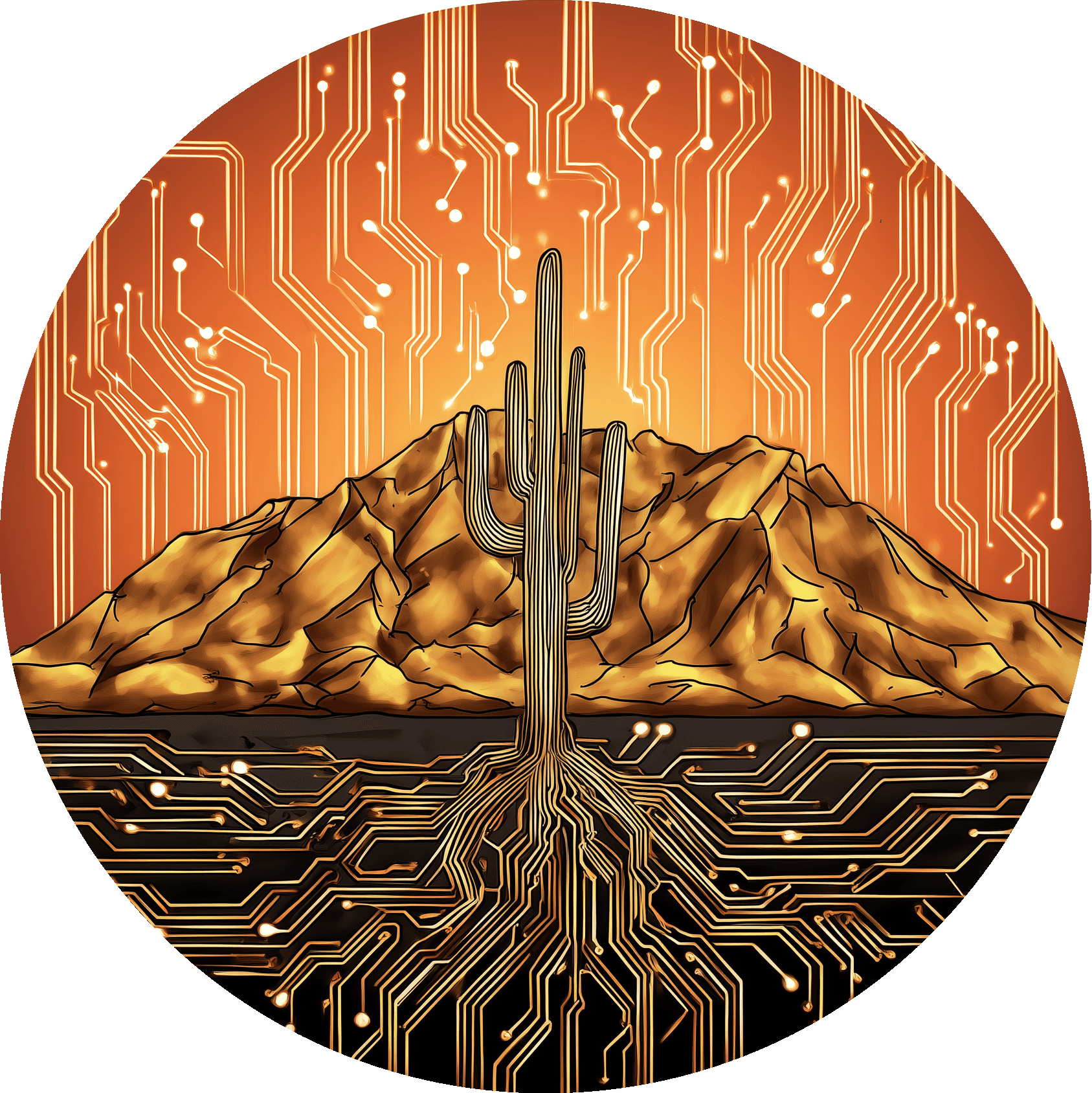 Abstract neural landscape